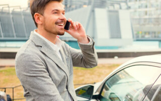 Talking on Cell Phone